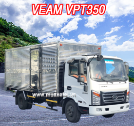 XE TẢI VEAM VPT350 3T5 THÙNG KÍN 4M88